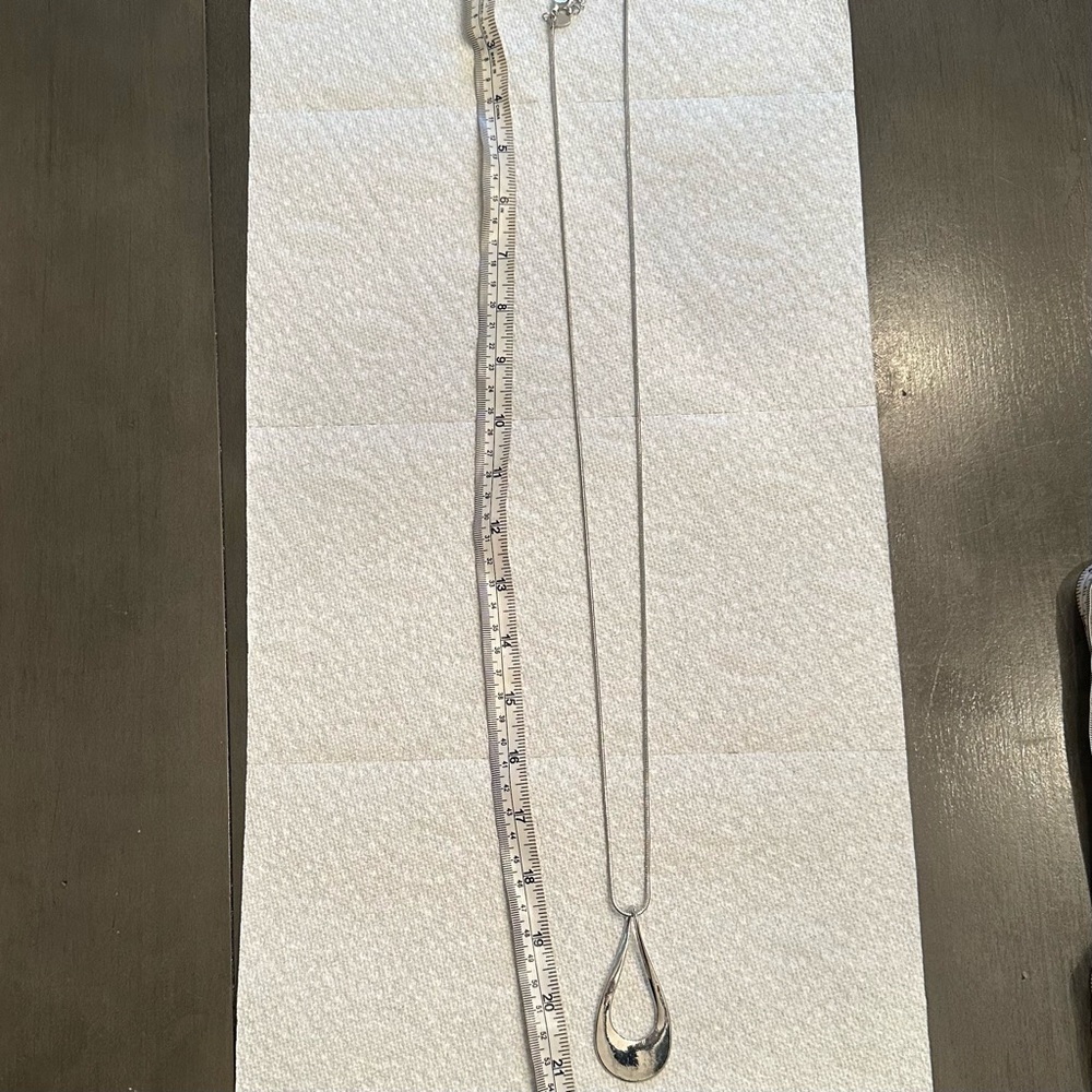 Silver necklace